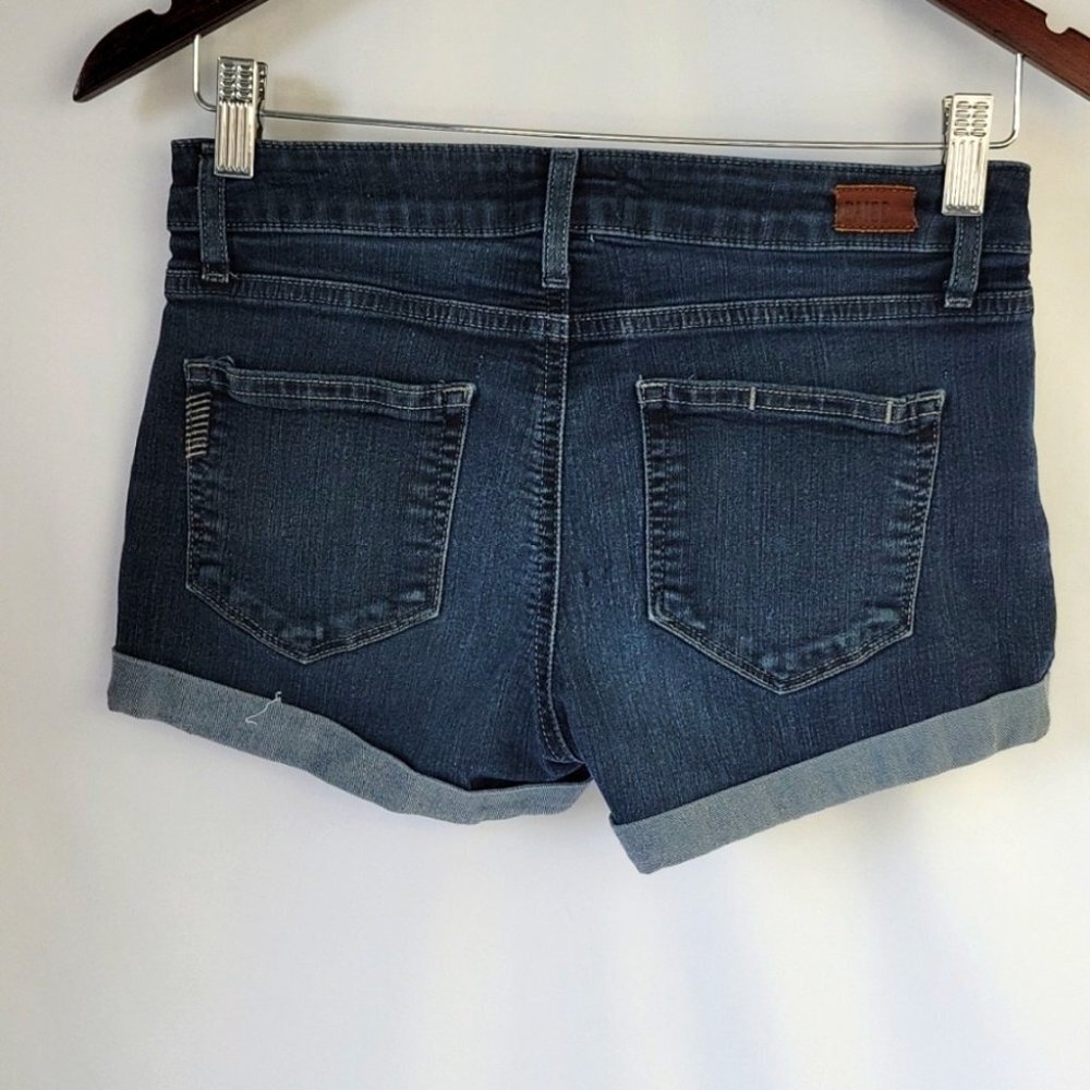 Paige Jimmy Jimmy Jean Shorts Blue Size 25 - Picture 2 of 15